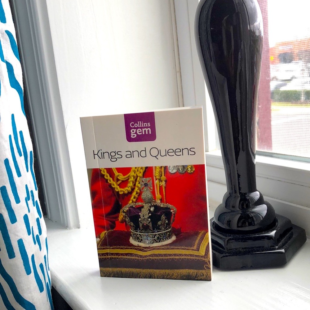 “Kings and Queens” Collins gem by Neil Grant. New! 255 pgs. Purchased in London